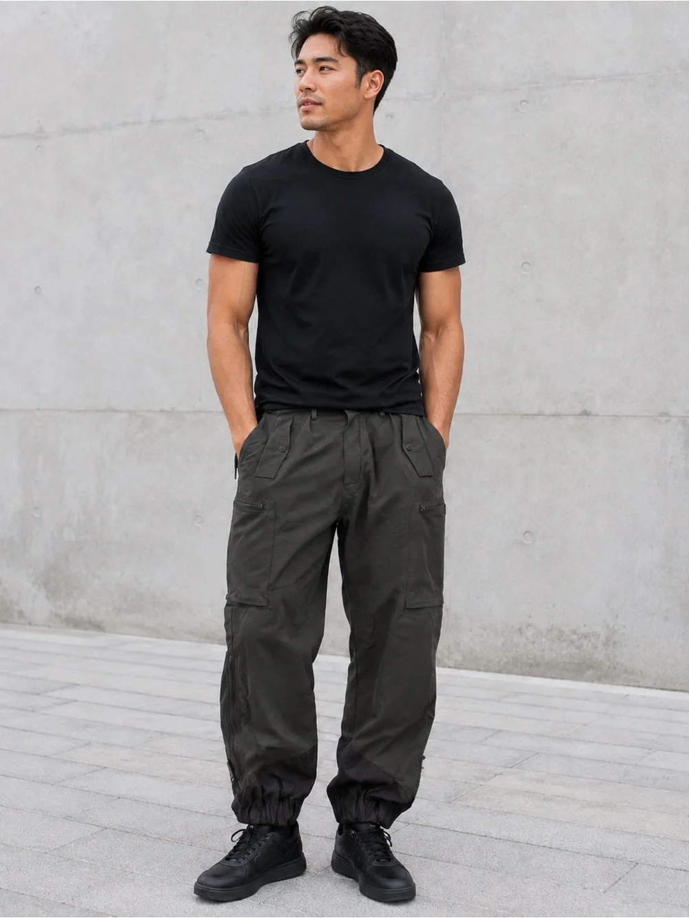 Cav Empt Grey Ranger Shell Cargo Trousers Size S Utility Pants Made in Japan